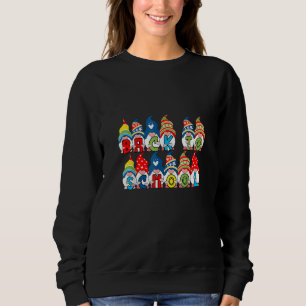 Back To School Cute Gnome School Teacher Day Sweatshirt