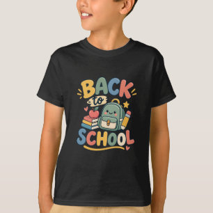 Back to School Cute Kawaii School Supplies T-Shirt