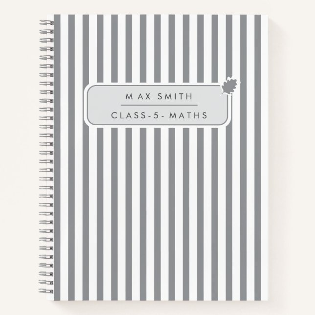 Back to School Days kids custom Spiral Notebook (Front)