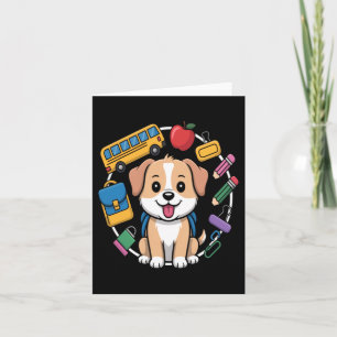 Back To School Dog Lovers Card