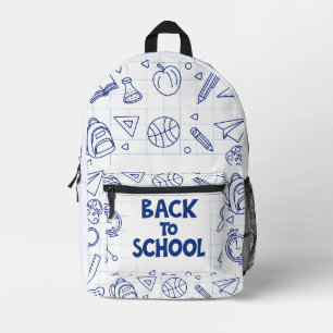 Back to School Doodle Backpack