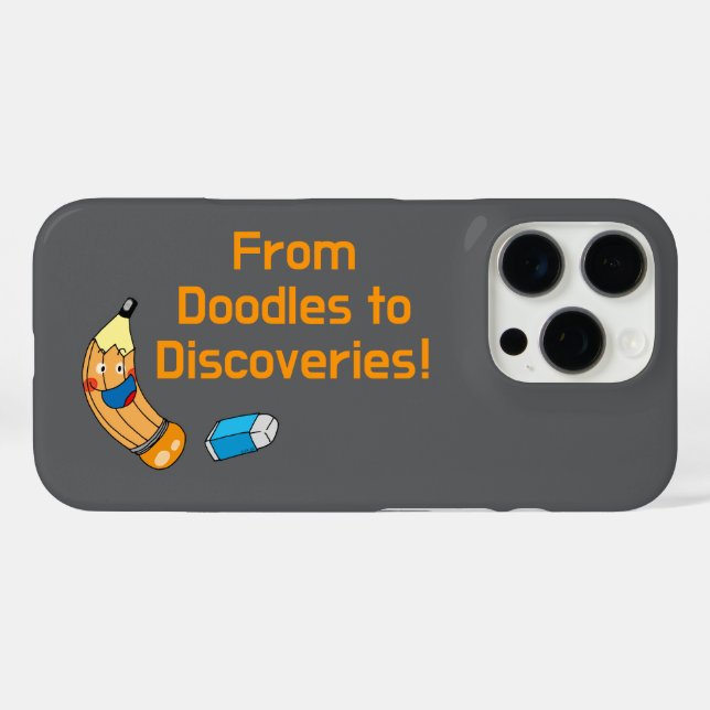 Back to School Doodles and Discovery Case-Mate iPhone Case (Back (Horizontal))