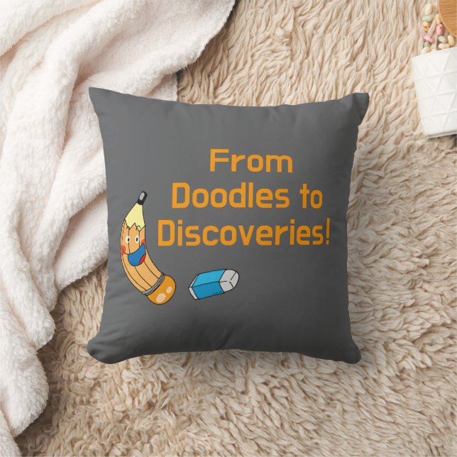 Back to School Doodles and Discovery Cushion (Blanket)