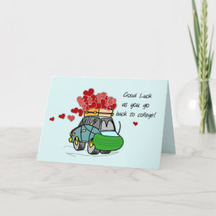 Back to School During COVID-19 Car Load of Hearts Card