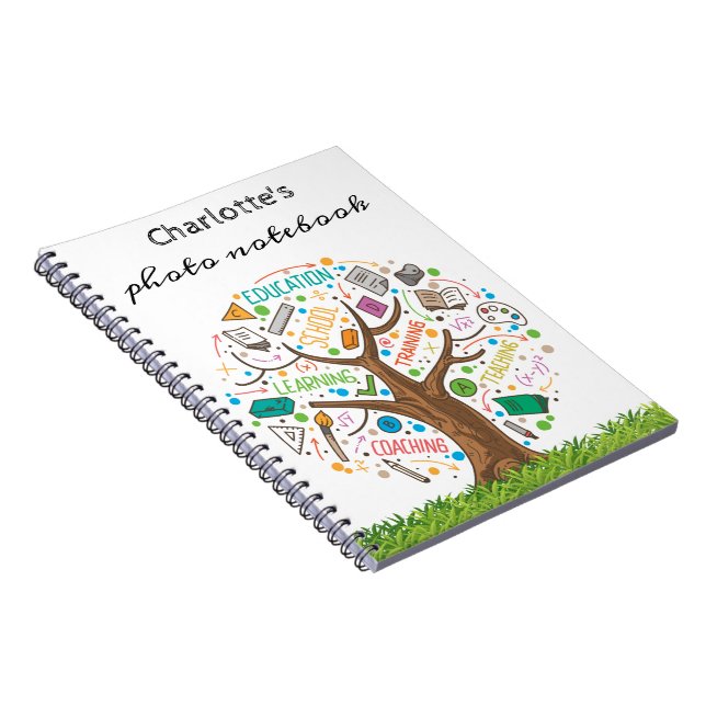 Back to School | Education Tree Photo Notebook (Right Side)