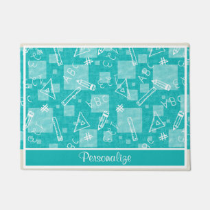 Back To School Educational Teacher Classroom Doormat