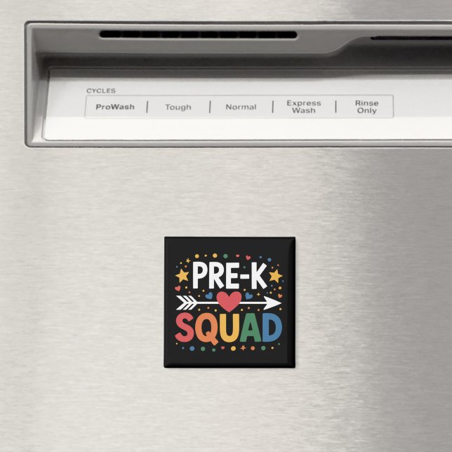 Back to School First Day of Pre-K Preschool  Magnet (In Situ (Dishwasher))