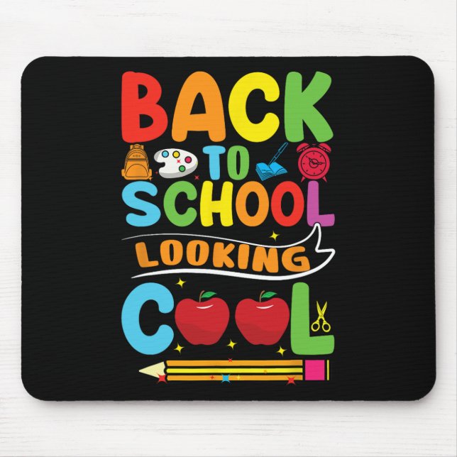 Back To School First Day Of School Teachers Kids  Mouse Pad (Front)