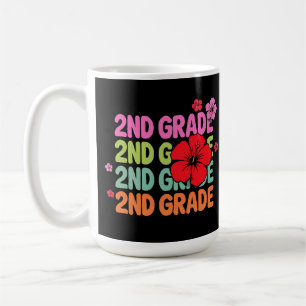 Back to School First Day of Second Grade Cute Coffee Mug