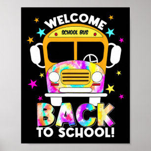 Back To School For Bus Drivers Transportation Dept Poster