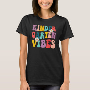 Back To School For Teacher Students Kindergarten V T-Shirt