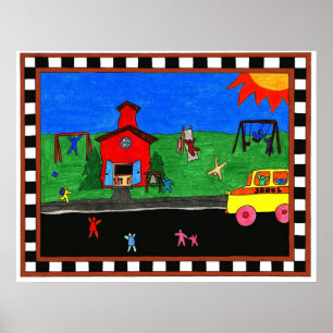 Back To School Framed Print