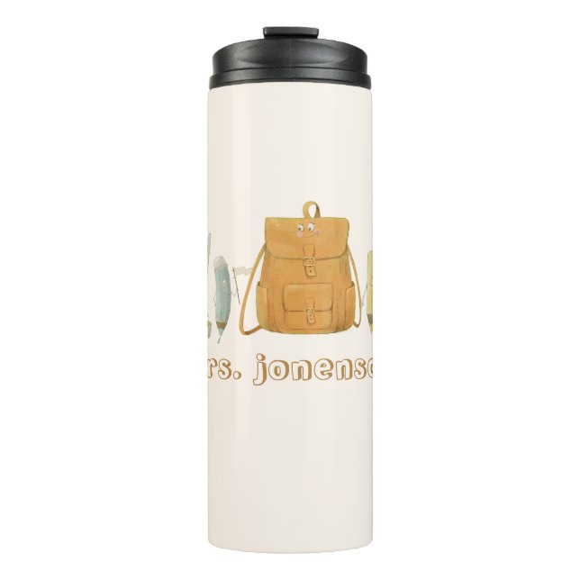 Back to School Friends  Thermal Tumbler (Front)