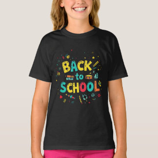 Back to School Fun Design T-Shirt