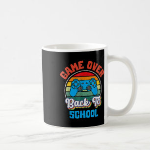 Back to School Fun Game Over Teacher Student Contr Coffee Mug