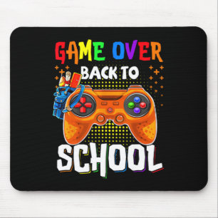 Back To School Fun Game Over Teacher Student Contr Mouse Pad