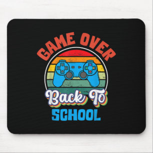 Back To School Fun Game Over Teacher Student Contr Mouse Pad