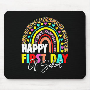 Back To School Fun Happy First Day Of School For T Mouse Pad