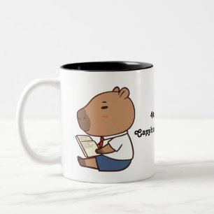 Back to School Funny Capybara Mug Cute Student
