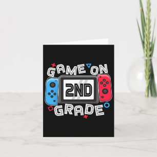 Back To School Game On 2nd Grade Fun Gamer Kids Bo Card