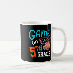 Back To School Game On 5th Grade Fun Basketball Ki Coffee Mug