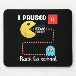 Back To School Gamer Squad I Paused My Game Mouse Pad