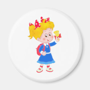 Back to school girl magnet