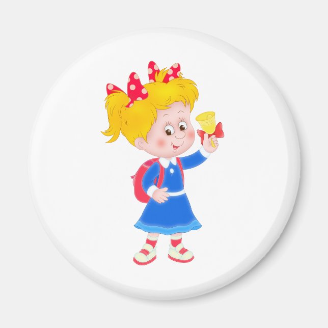 Back to school girl magnet (Front)