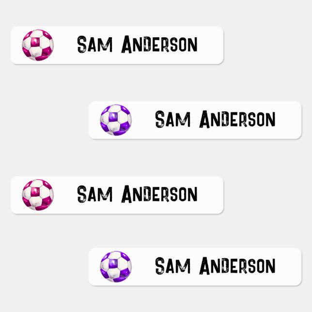 Back to School Girls Soccer Kids Name (Group)