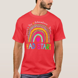 Back To School Head Start Where The Adventure Begi T-Shirt