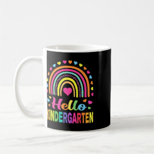 Back To School Hello Kindergarten Squad Teachers W Coffee Mug