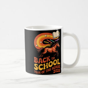 Back To School Horse 2026 Energy Learning Success Coffee Mug