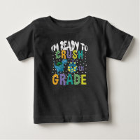 Back To School I'm Ready To Crush 8th Grade Dino