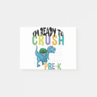 Back To School I'm Ready To Crush Pre-K Dinosaur