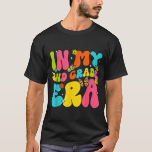 Back to school in 2nd second grade era butterfly T-Shirt
