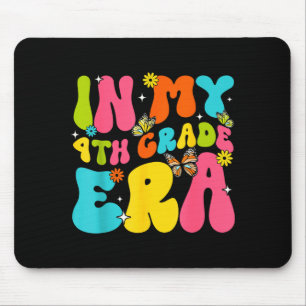Back to school in 4th fourth grade era butterfly mouse pad