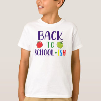 Back to School...ish – Funny Lazy Student Vibes  T-Shirt
