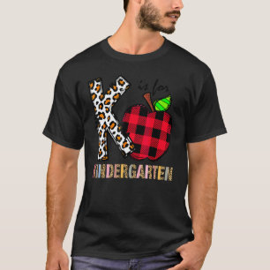 Back To School K Letter Is For Kindergarten Squad T-Shirt
