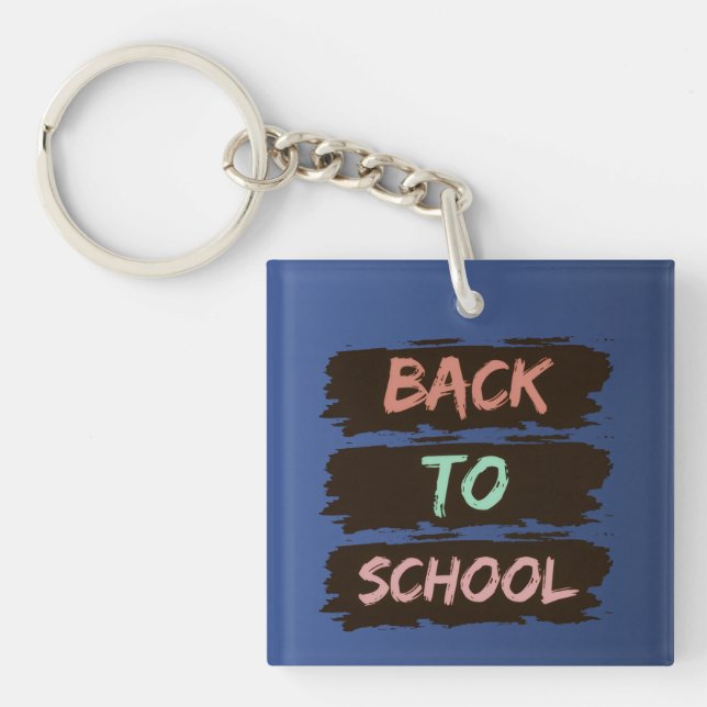 Back to school key ring (Front)