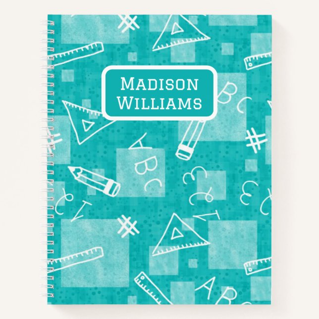 Back to school Kids Spiral Notebook (Front)