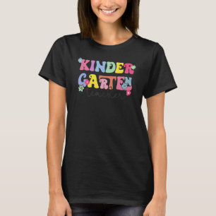 Back To School Kinder Crew First Day Of Kindergart T-Shirt