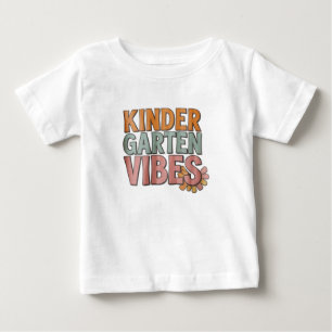 Back to School Kindergarten Pre K First Grade  Baby T-Shirt