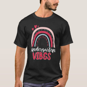 Back To School Kindergarten Vibes Student Teacher  T-Shirt