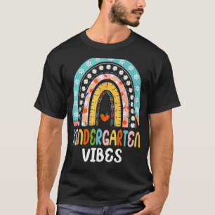 Back To School Kindergarten Vibes Teachers & Stude T-Shirt