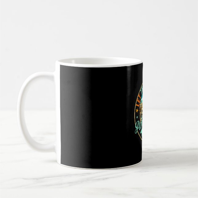 Back to school let the 4th fourth grade adventure coffee mug (Left)