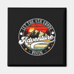Back to school let the 4th fourth grade adventure magnet