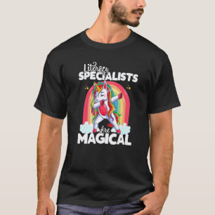 Back To School Literacy Specialist Unicorn Magical T-Shirt
