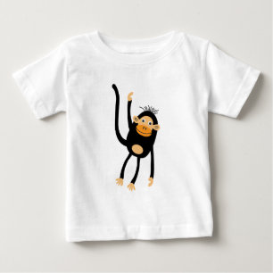 Back To School Little Monkey Baby T-Shirt