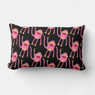 Back To School Little Monkey Lumbar Cushion