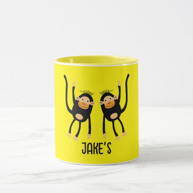 Back To School Little Monkey Mug (Center)